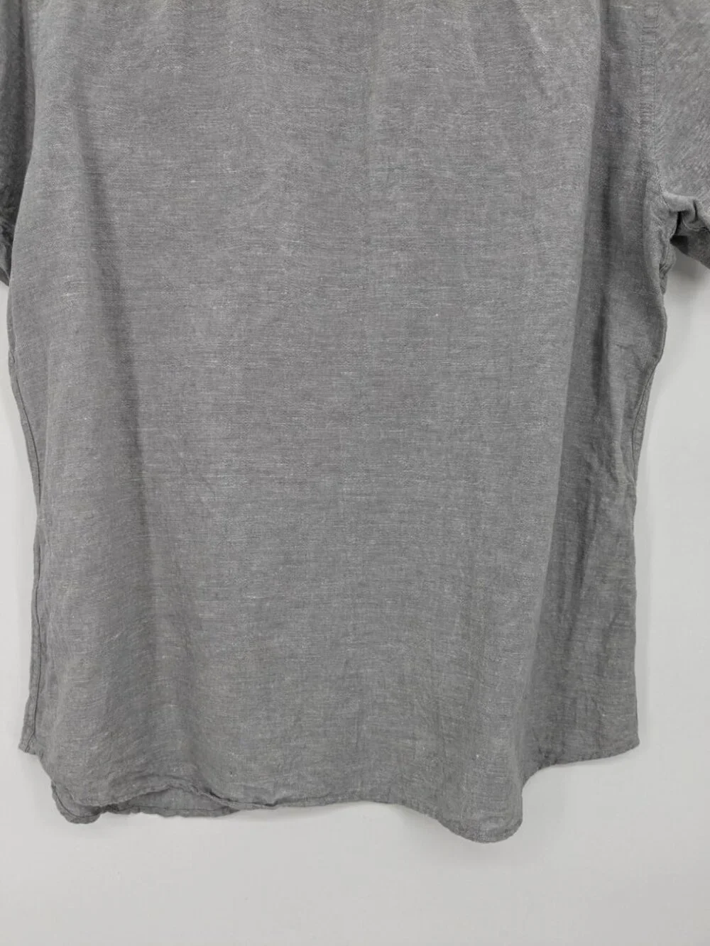 Banana Republic‎ Slim Fit Button Up Linen Cotton Minimalist Office Resort XLarge